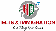 Logo of HD Immigration for intelligent practice with AI